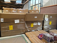 Palm sun green / gold decoratief palmblad (864x) - afbeelding 2 van  2