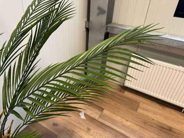 Palm tree kunstplant (2x) (150cm hoog) - afbeelding 2 van  13