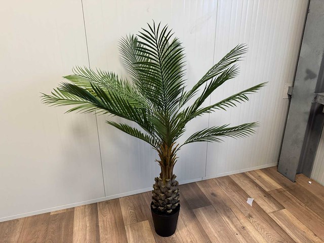 Palm tree kunstplant (2x) (150cm hoog) - afbeelding 1 van  13