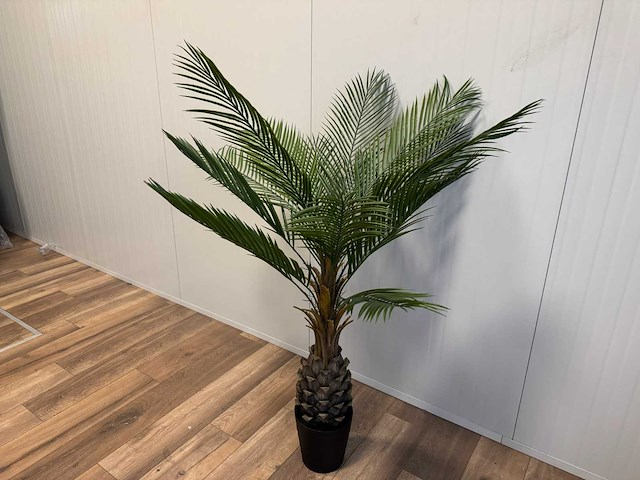 Palm tree kunstplant (2x) (150cm hoog) - afbeelding 8 van  13