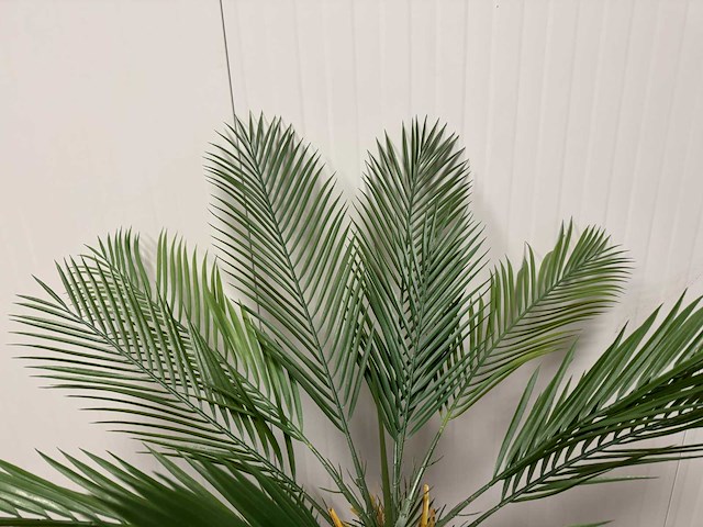 Palm tree kunstplant (2x) (210cm hoog) - afbeelding 7 van  8