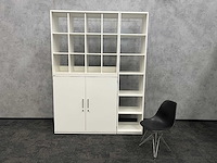 Palmberg - hoge houten opbergkast/ divider - afbeelding 1 van  9