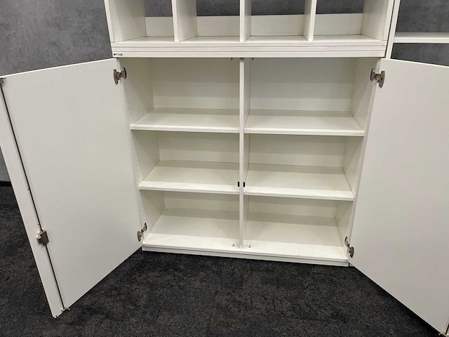 Palmberg - hoge houten opbergkast/ divider - afbeelding 4 van  9