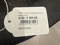 Palmboompot, zwart - afbeelding 2 van  4