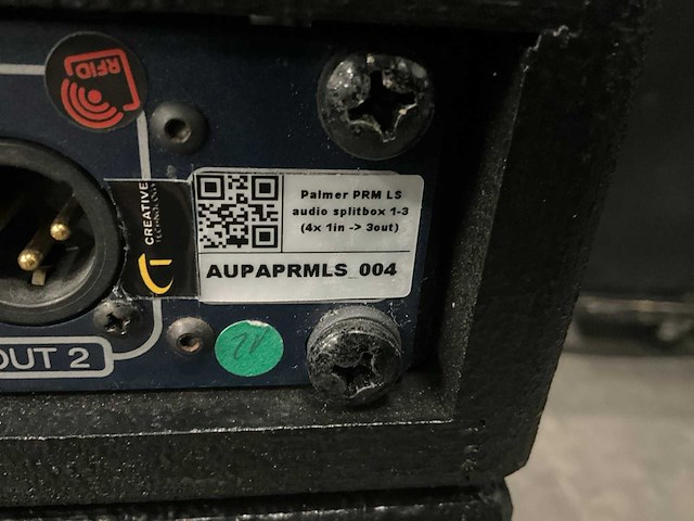 Palmer prm ls audio splitbox 1–3 (5x) - afbeelding 4 van  4