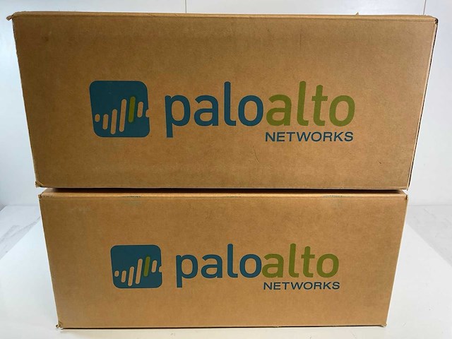 Palo alto (pa-3060) security-appliance 10 gige/1.5u rack-mountable enterprise firewalls (new) (2x) - afbeelding 1 van  11