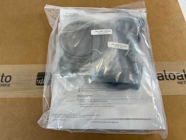 Palo alto (pa-3060) security-appliance 10 gige/1.5u rack-mountable enterprise firewalls (new) (2x) - afbeelding 9 van  11