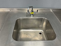 Palux - kto73116p - koelwerkbank met spoelbak 386x80x95 cm - afbeelding 5 van  6