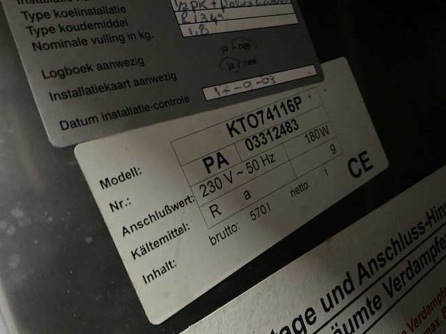 Palux kto074116p koelwerkbank - afbeelding 11 van  23