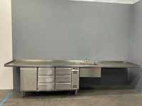 Palux kto73116p koelwerkbank met spoelbak - afbeelding 5 van  12