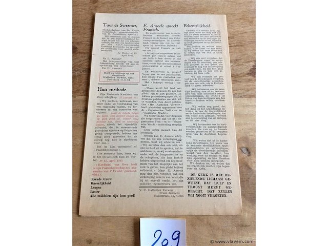 Pamflet 1945 - afbeelding 3 van  3