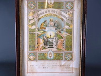 Pamflet eerste communie - afbeelding 1 van  5