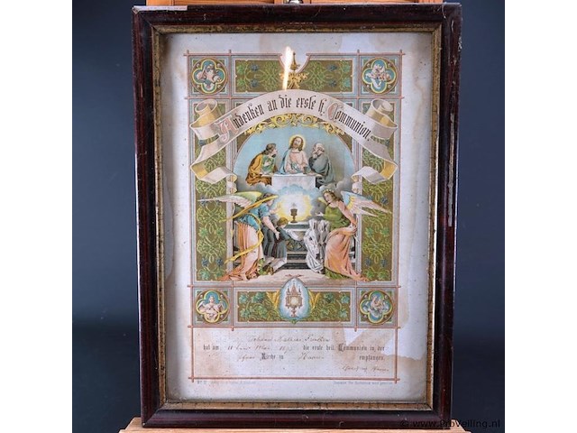 Pamflet eerste communie - afbeelding 2 van  5