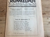 Pamflet rommelpot na- oorlogs - afbeelding 1 van  2