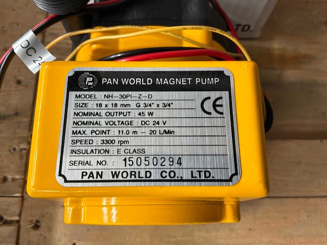 Pan world nh-30pi-z-d magnetische pomp (2x) - afbeelding 5 van  5