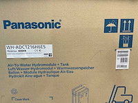 Panasonic - aquarea h wh-adc1216h6e5 - bi-bloc warmtepomp binnenunit 12-16kw - afbeelding 8 van  10