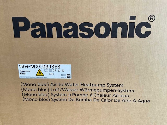 Panasonic - aquarea j wh-mxc09j3e8 - monobloc warmtepomp 9kw - afbeelding 11 van  11