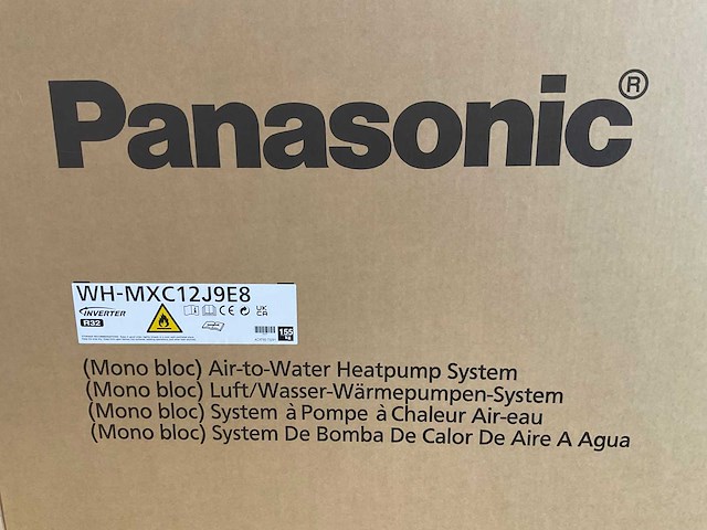 Panasonic - aquarea j wh-mxc12j9e8 - monobloc warmtepomp 12kw - afbeelding 7 van  7
