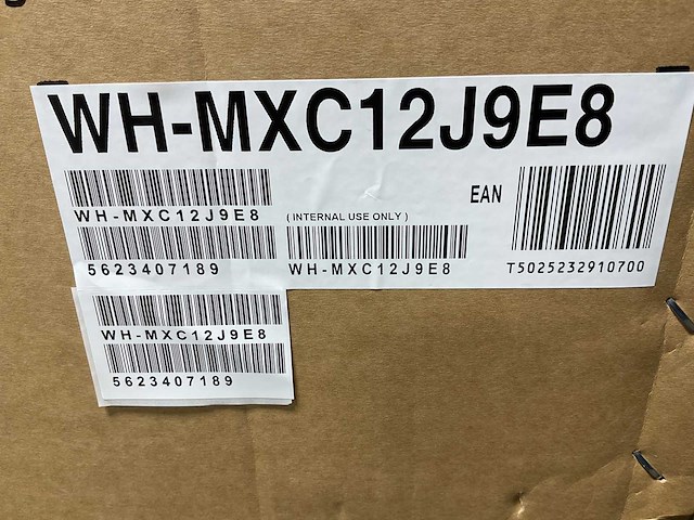 Panasonic - aquarea j wh-mxc12j9e8 - monobloc warmtepomp 12kw - afbeelding 10 van  11