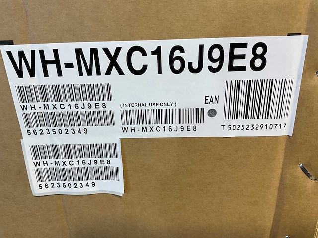 Panasonic - aquarea j wh-mxc16j9e8 - monobloc warmtepomp 16kw - afbeelding 2 van  10