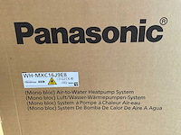 Panasonic - aquarea j wh-mxc16j9e8 - monobloc warmtepomp 16kw - afbeelding 10 van  10
