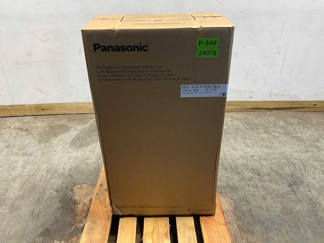 Panasonic - aquarea j wh-sdc0709j3e5 - bi-bloc warmtepomp binnenunit 7-9kw - afbeelding 7 van  7