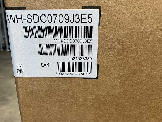 Panasonic - aquarea j wh-sdc0709j3e5 - bi-bloc warmtepomp binnenunit 7-9kw - afbeelding 2 van  9