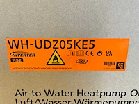 Panasonic - aquarea k wh-udz05ke5 - bi-bloc warmtepomp buitenunit 5kw - afbeelding 5 van  12