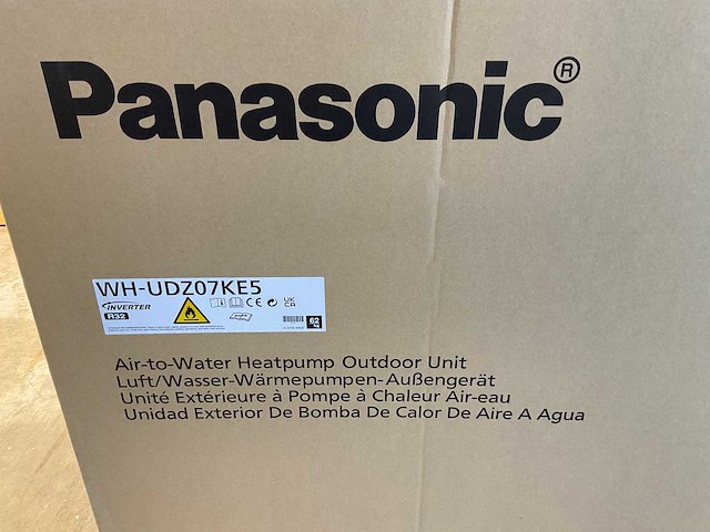 Panasonic - aquarea k wh-udz07ke5 - bi-bloc warmtepomp buitenunit 7kw - afbeelding 3 van  9