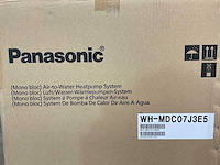 Panasonic - aquarea wh-mdc07j3e5 - lucht-water warmtepomp 7kw - afbeelding 2 van  6