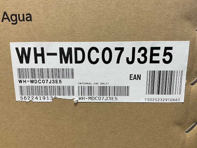 Panasonic - aquarea wh-mdc07j3e5 - lucht-water warmtepomp 7kw - afbeelding 12 van  13