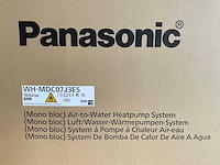 Panasonic - aquarea wh-mdc07j3e5 - lucht-water warmtepomp 7kw - afbeelding 10 van  13