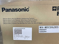 Panasonic - aquarea wh-mdc09j3e5 - lucht-water warmtepomp 9kw - afbeelding 3 van  13