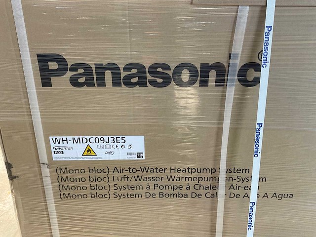 Panasonic - aquarea wh-mdc09j3e5 - lucht-water warmtepomp - afbeelding 9 van  13