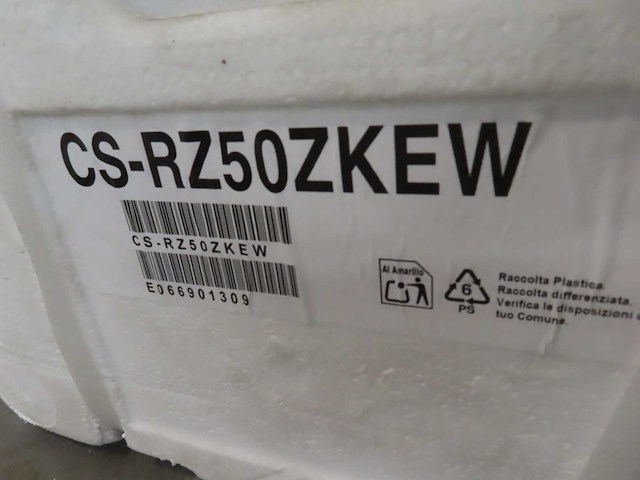 Panasonic - cs-rz50zkew - airconditioner binnenunit - afbeelding 3 van  3