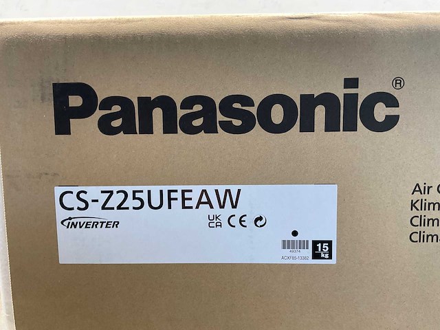 Panasonic - etherea vloerconsole wifi airco - single-split 2,5kw - afbeelding 8 van  9