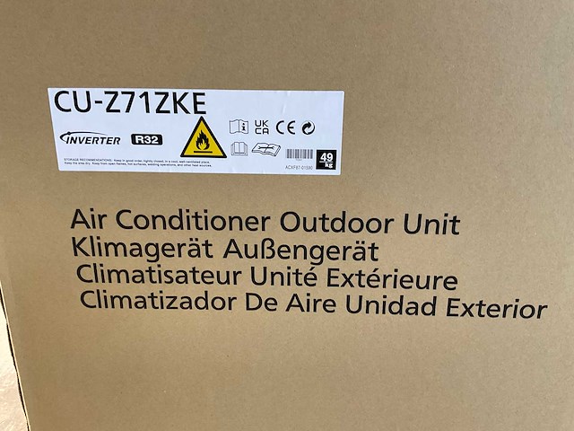 Panasonic - etherea wandmodel airco wifi - single-split 7,1kw - afbeelding 7 van  12