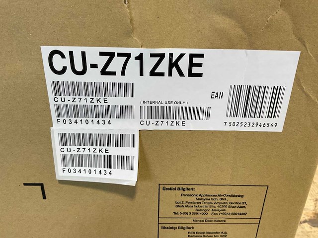 Panasonic - etherea wandmodel airco wifi - single-split 7,1kw - afbeelding 8 van  12