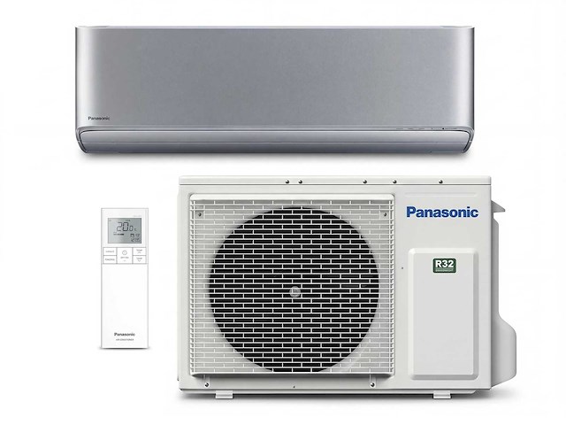 Panasonic - etherea wandmodel airco wifi zilver - single-split 5,0kw - afbeelding 1 van  8