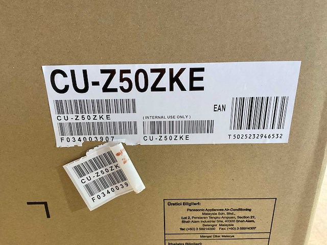 Panasonic - etherea wandmodel airco wifi zilver - single-split 5,0kw - afbeelding 7 van  11