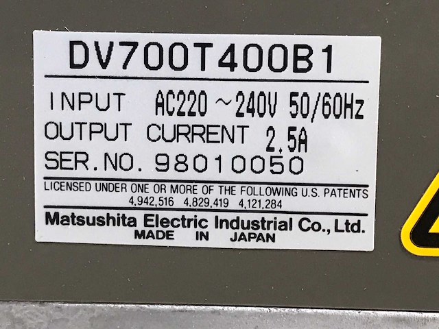 Panasonic - inverters (2x) - afbeelding 3 van  4