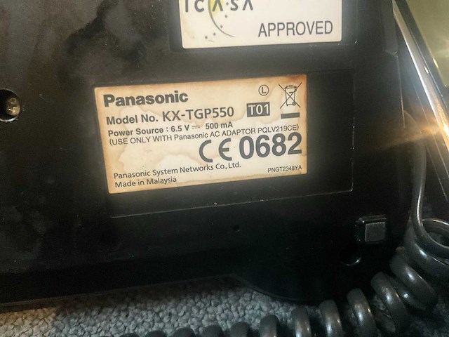 Panasonic - kx-tgp550 / pnlc1007ya - telefooncentrale - afbeelding 7 van  8