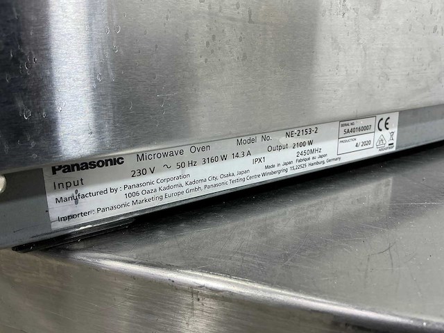 Panasonic - ne-2153-2 - magnetron - afbeelding 4 van  4