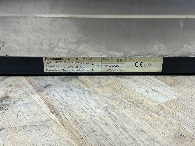Panasonic - ne-2740 - heteluchtoven - afbeelding 5 van  5