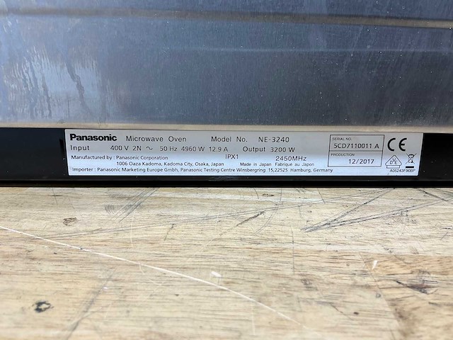 Panasonic - ne-3240 - magnetron - afbeelding 4 van  4