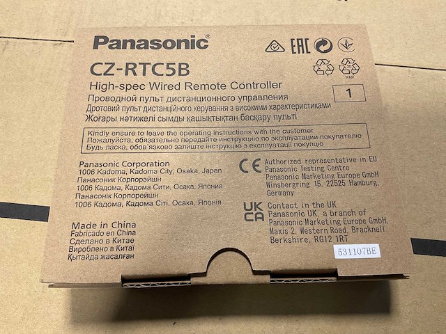 Panasonic - paci nx elite cassette airco - single-split 14,0kw - afbeelding 5 van  8
