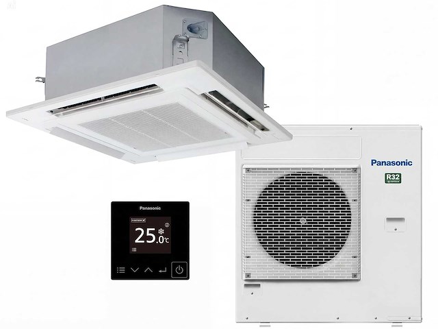 Panasonic - paci nx elite cassette airco - single-split 14,0kw - afbeelding 1 van  8