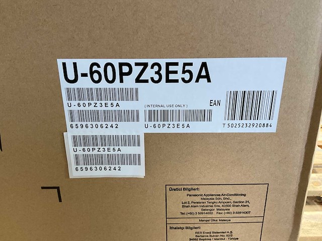 Panasonic - paci nx standard airco - plafondmodel single-split 6,0kw - afbeelding 11 van  14