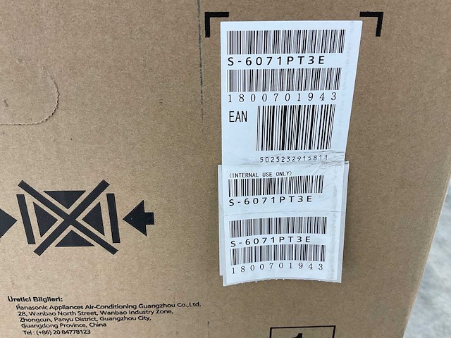 Panasonic - paci nx standard airco - plafondmodel single-split 6,0kw - afbeelding 1 van  10