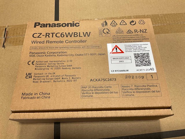 Panasonic - paci nx standard airco - plafondmodel single-split 7,1kw - afbeelding 10 van  14